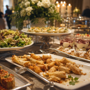 Plats fragiles qui supportent mal l’attente sur un buffet